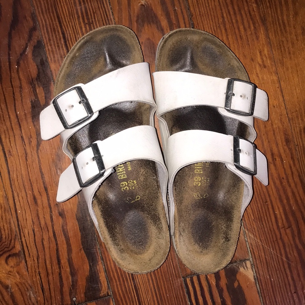 White Birkenstocks